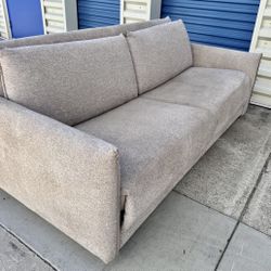 Modern Gray Queen Sleeper Sofa — Made in Italy