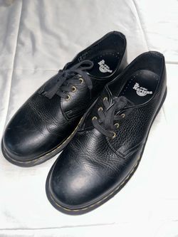 Dr. Martens Black Leather Oxford Shoes