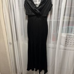 Long Black Dress Sizes L & XL