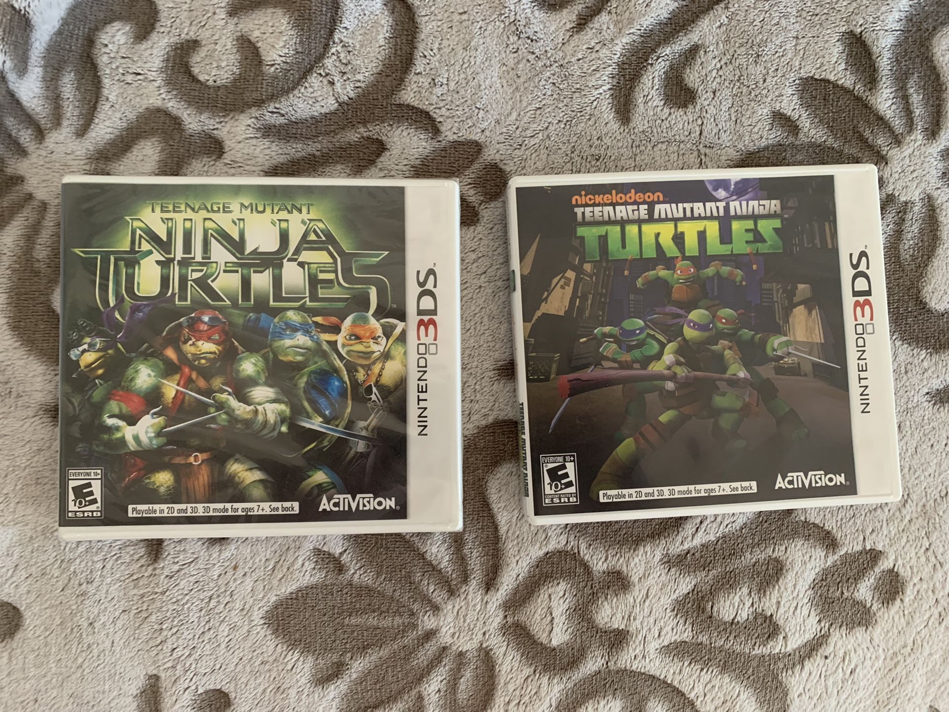 Nintendo 3ds Ninja Turtles Games