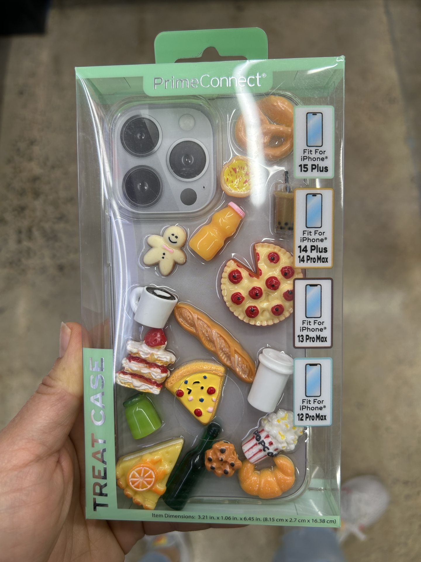 NWT iPhone case- 3D food fun Design