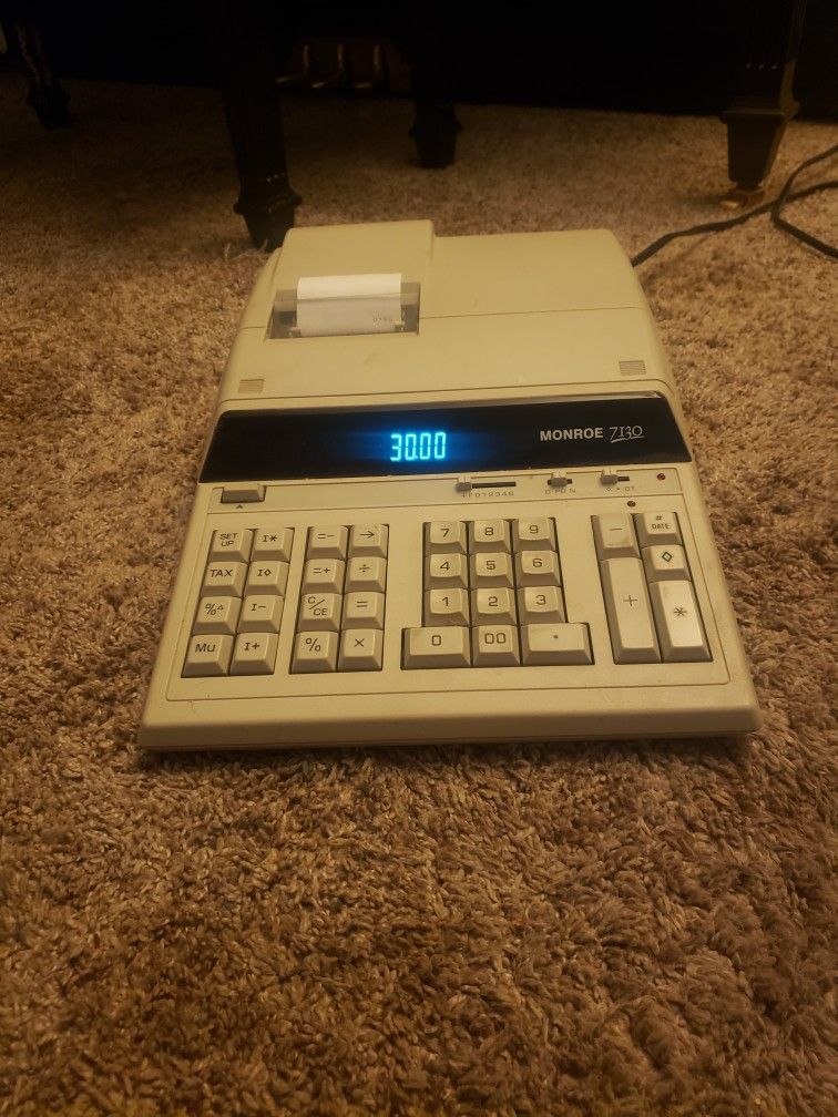 Monroe 7139 Calculator