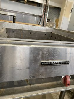 American Range 24” char broiler used twice