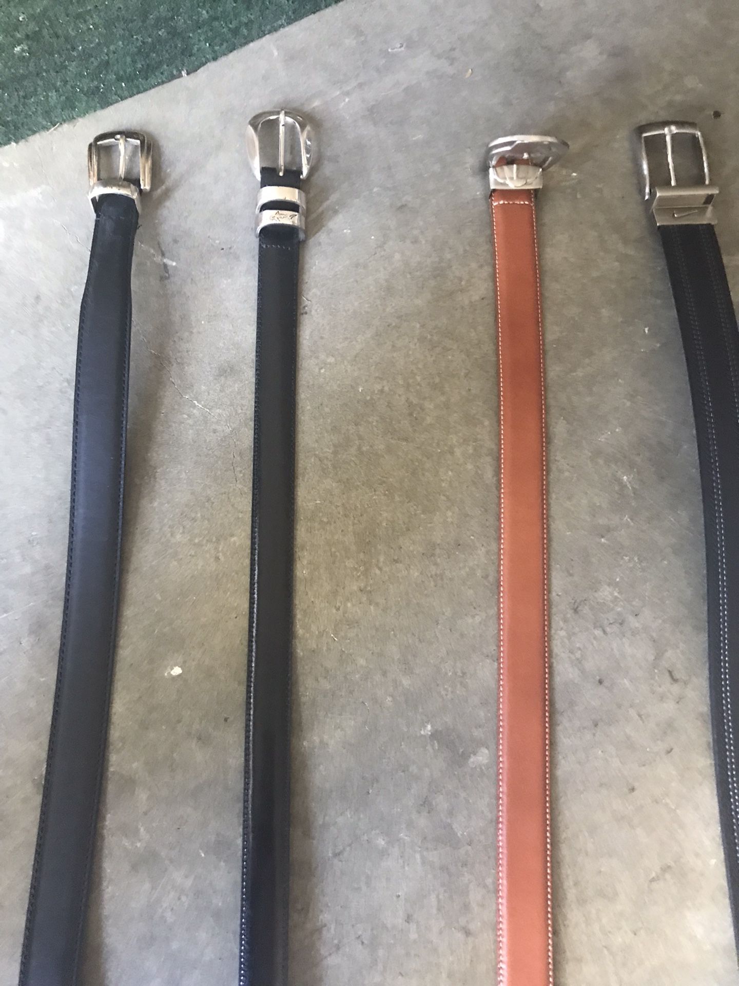 Lnew Designer Brand Leather Belts 34 To 40 Only $10 Each