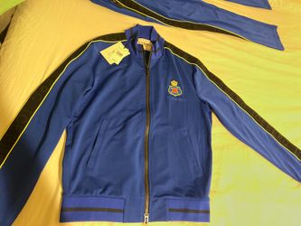 Brand New Authentic Iceberg Neon Stripe Slim Fit Track Jacket