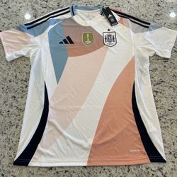 Spain Jersey Size Large Brand New With Tags 