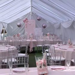 Backdrop Decor  Tent With Drape 