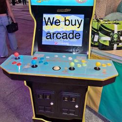 We Buy Or Repair Arcade Machines 
