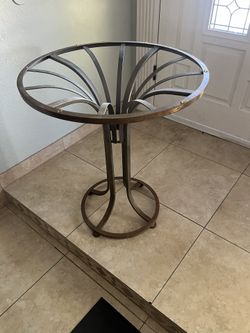 Golden Metal Table Frame