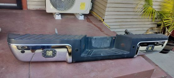 Ford super duty chrome bumper