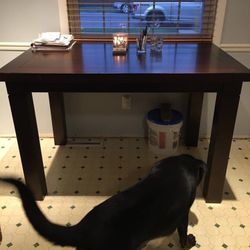 Solid Wood Kitchen Table 