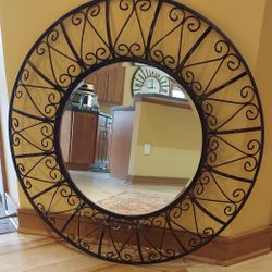 Metal Framed Mirror
