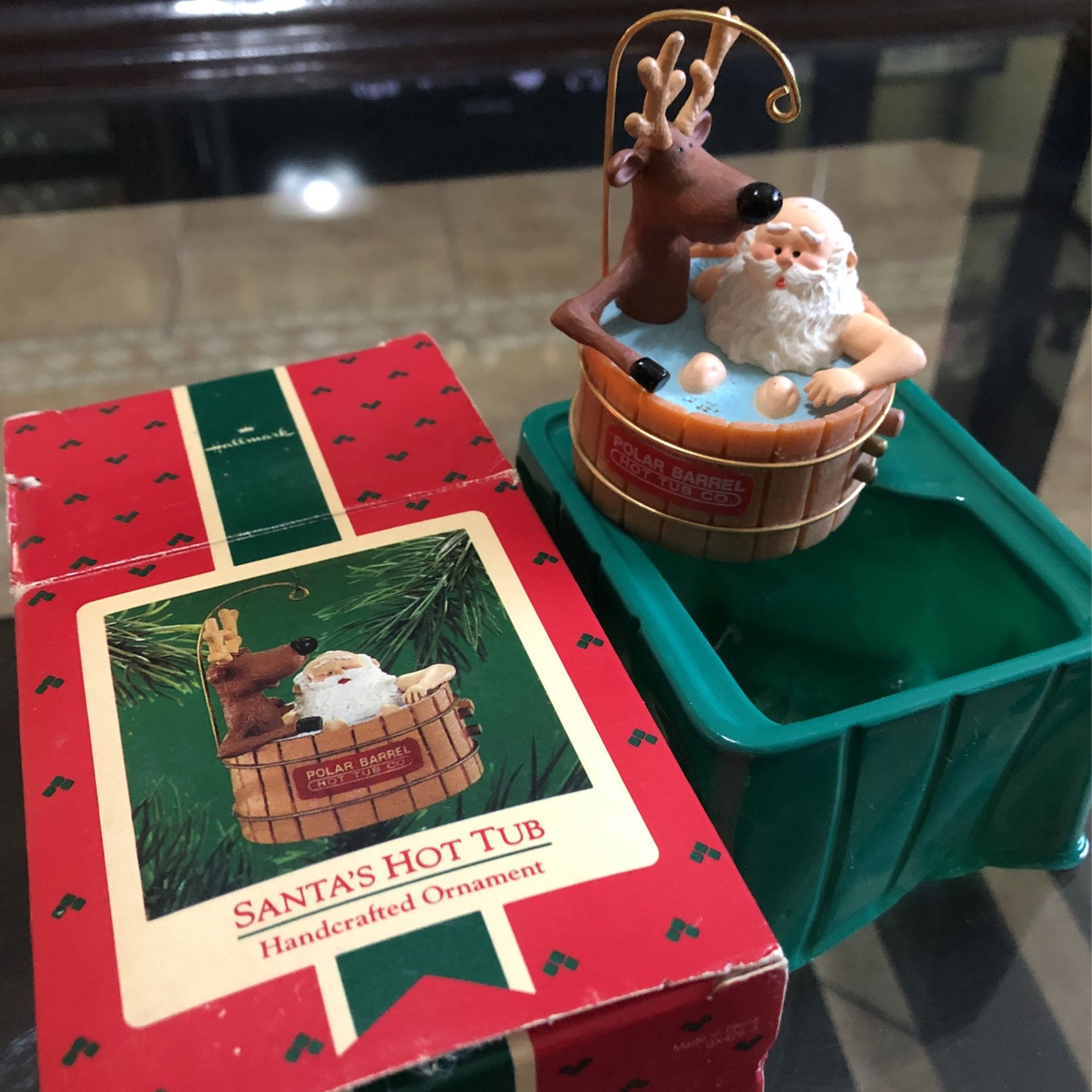 Hallmark Santa’s Hot Tub