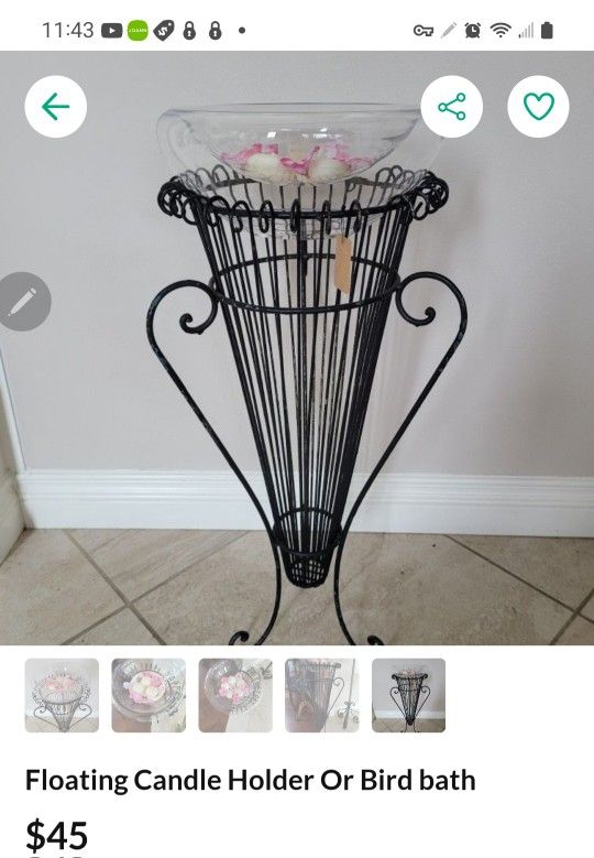 Bird bath Or Bee bath