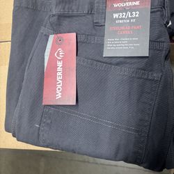 Wolverine Work Pants Size 32x32 & 36x32