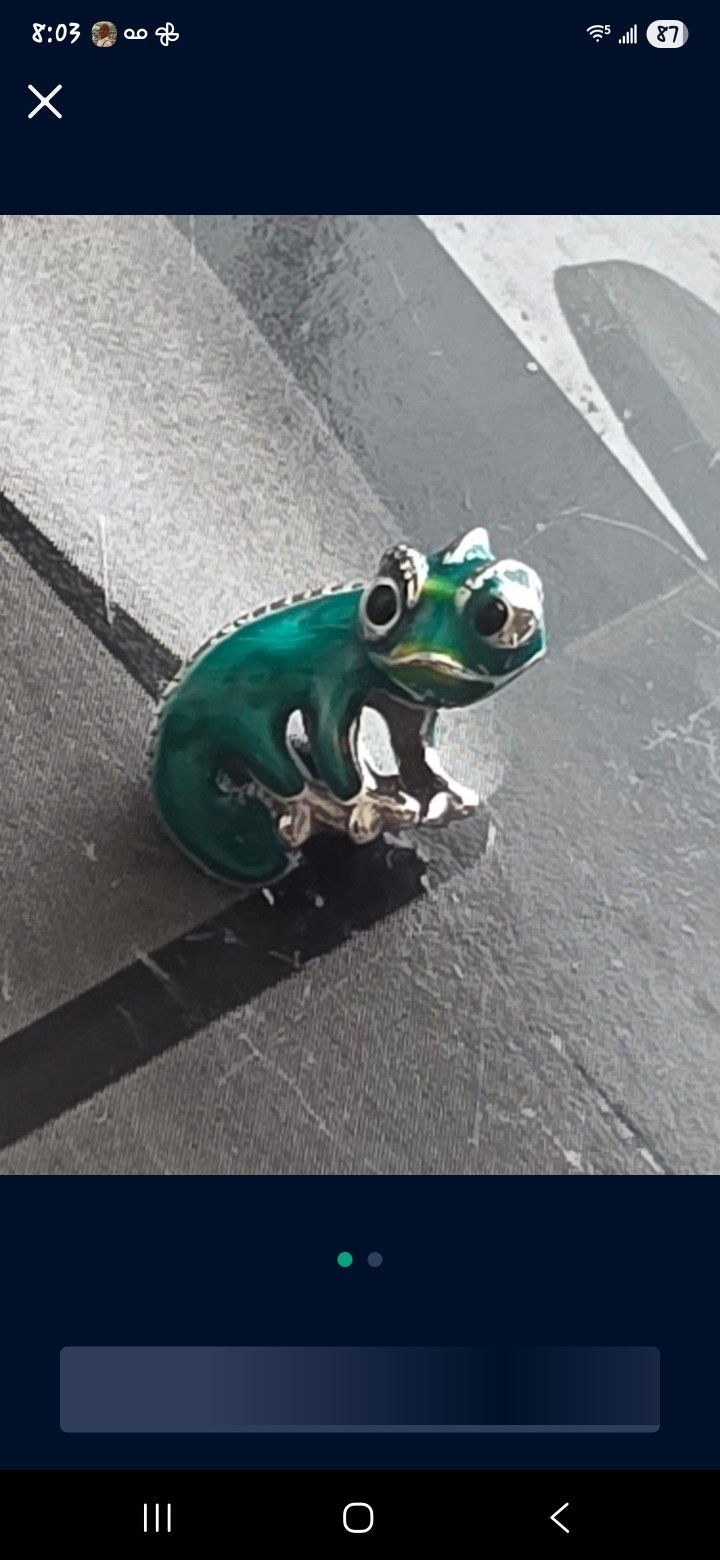 Pandora Tangled Pascal Color-changing Charm