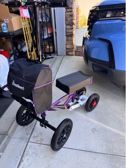 Large mobility knee scooter – for plus size tall person weight capacity up to 350 pounds .brand new
