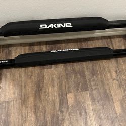 Rhino Roof Rack With Dakine Pads For A Dodge Charger