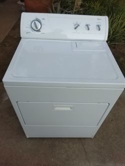 Whirlpool super capacity electric dryer