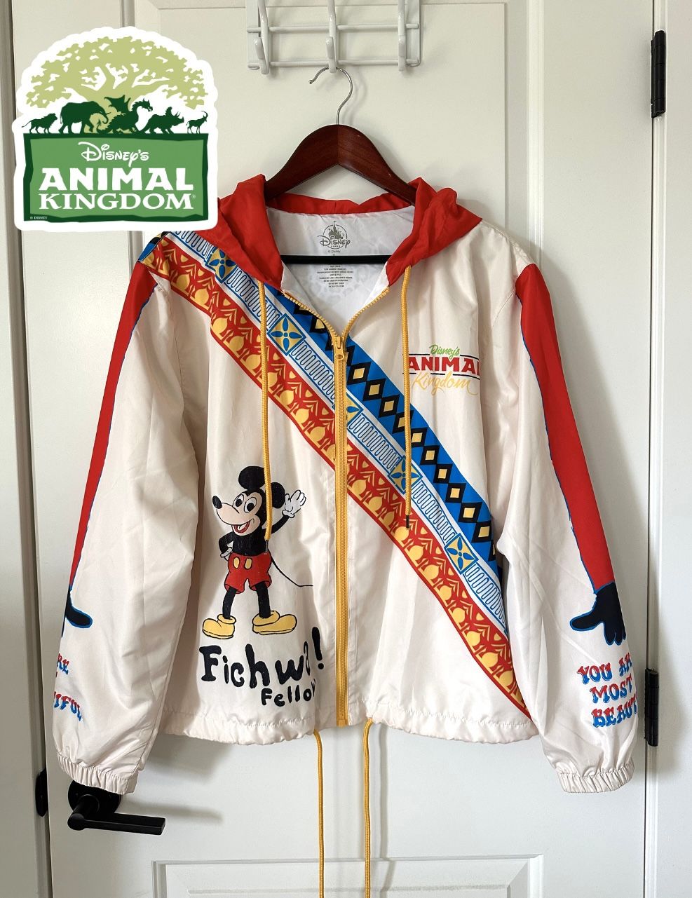 WDW Animal Kingdom Exclusive Windbreaker