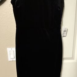 Black Velvet Dress 
