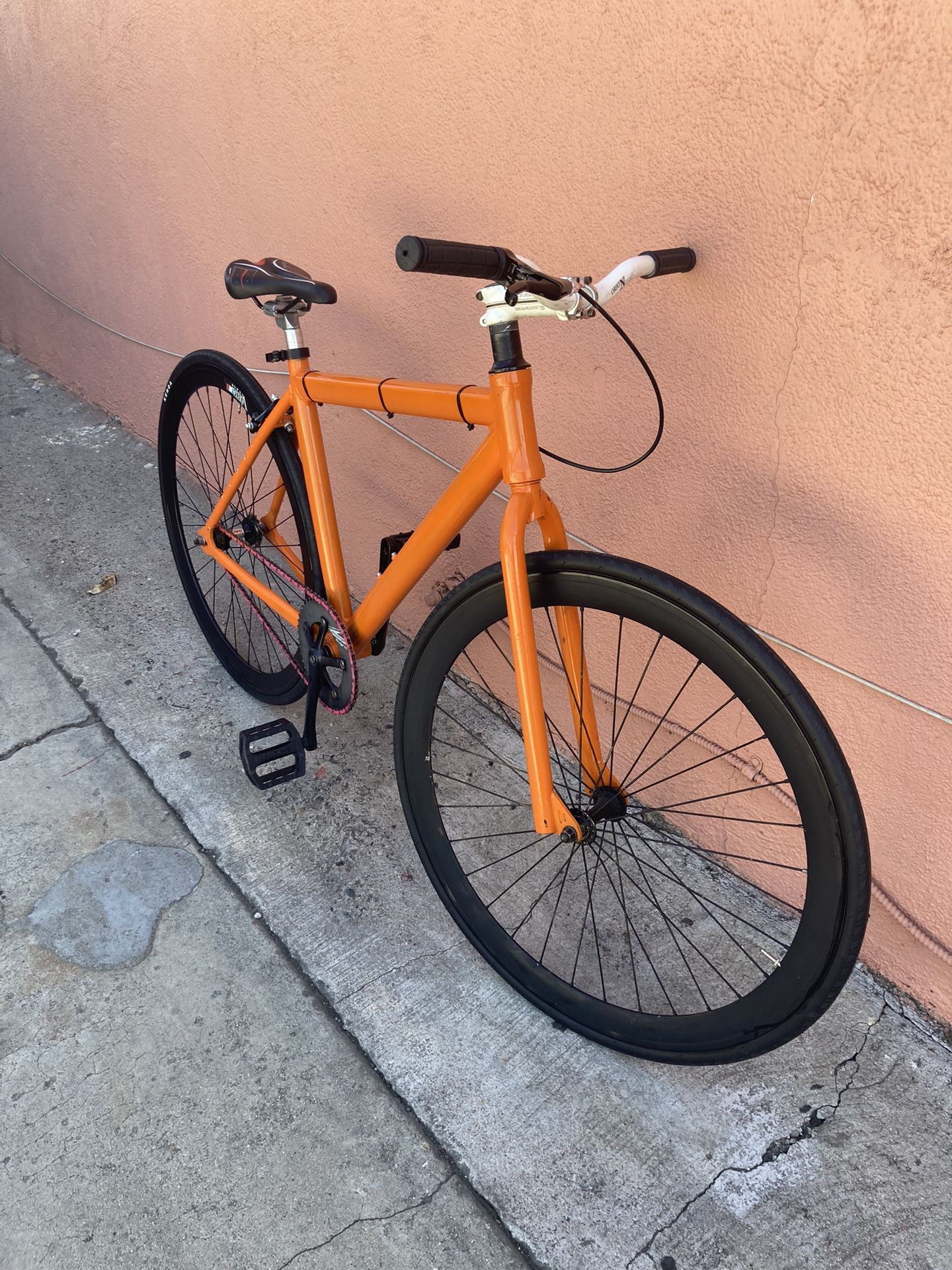 Fixie Bike Aluminum Frame 49cm 700x25c Tires Good Condition Ready To Ride