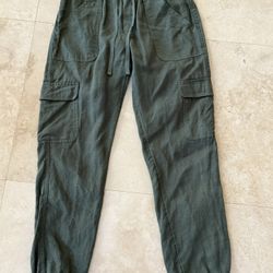 Nicole Miller , Cargo Pant , Green , X-small 