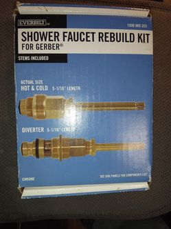 Brand new everbuilt shower faucet rebuild kit $40