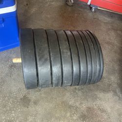  Gym Equipment 260 Lb Olympic Bumper Plates Set, Regular Weights, CrossFit,  Home Gym Equipment