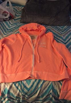 Hollister zip up hoodie new