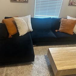 Black Sectional Couch
