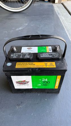 Interstate car battery Honda size 24