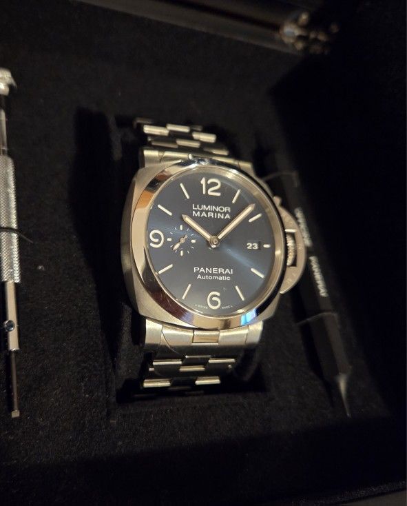 Officine Panerai Luminor Marina 1950 PAM1316 Specchio Blu 44mm Automatic Watch