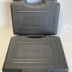Two  RODE RC5 Microphone Case