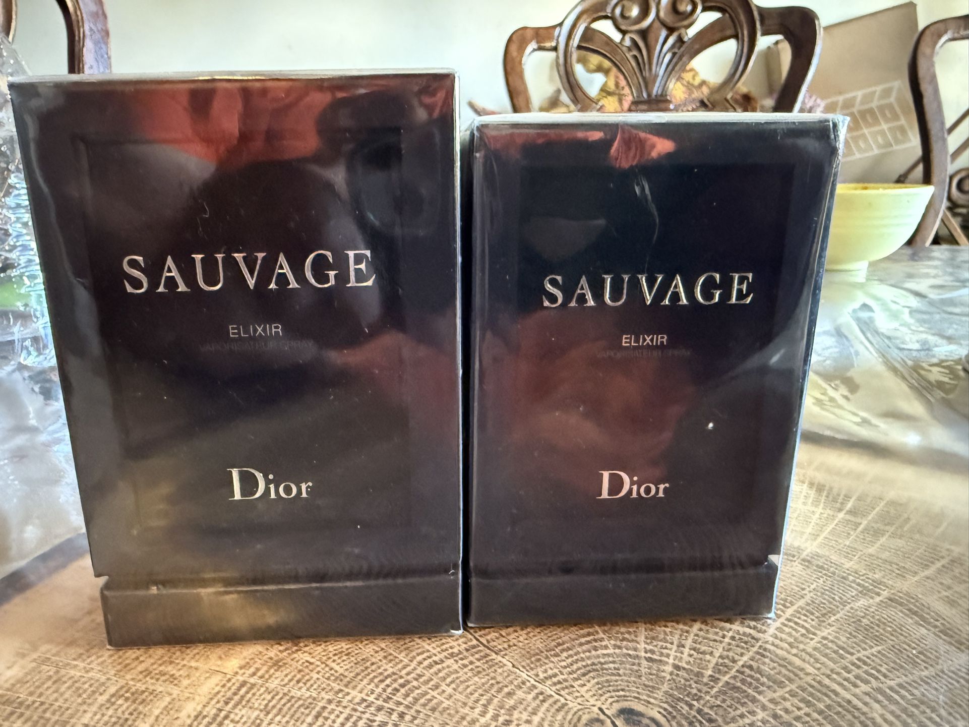 DIOR SAUVAGE ELIXIR PERFUME 100% Authentic Take Both For 350