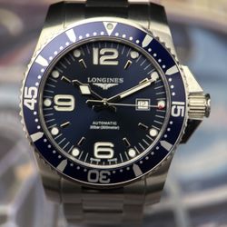 Longines HydroConquest Sunray Blue Men's Watch - L3.742.4.96.6