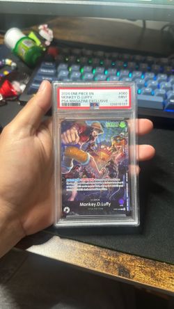 Luffy psa promo leader psa 9