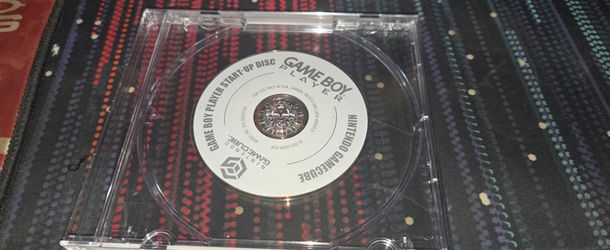 GAMECUBE GAMEBOY PLAYER DISC