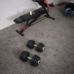 Adjustable Dumbbell Set
