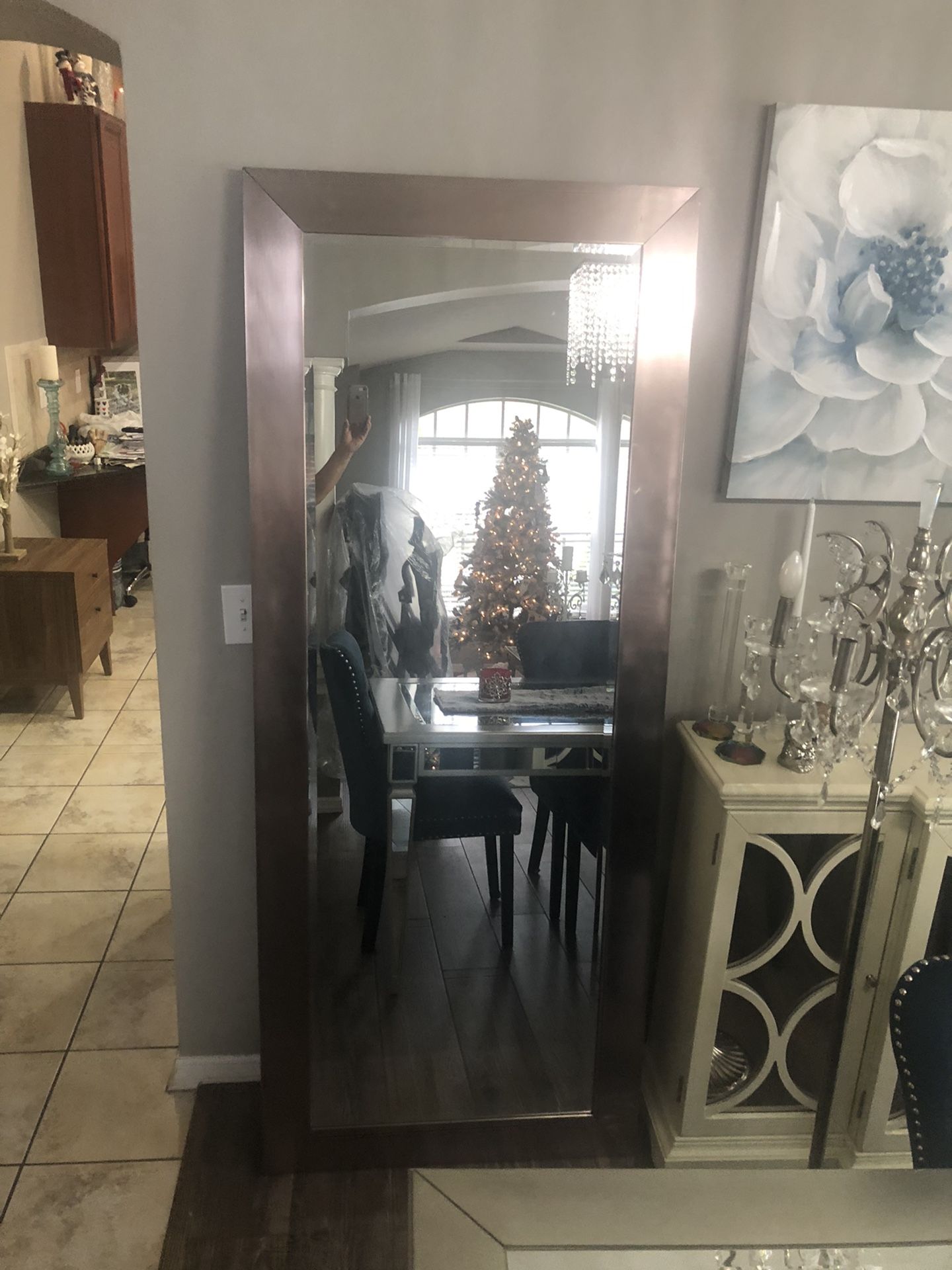 72 Inches Tall X 35 Champagne Mirror Or Rose Gold