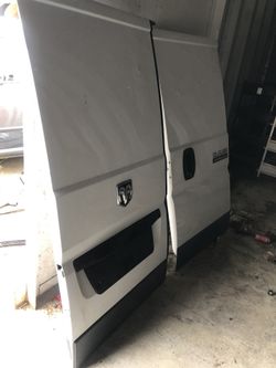 2017 dodge promaster rear doors