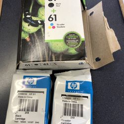 Hp Black And Color Combo 14 Dollars Firm On Price Still  New 