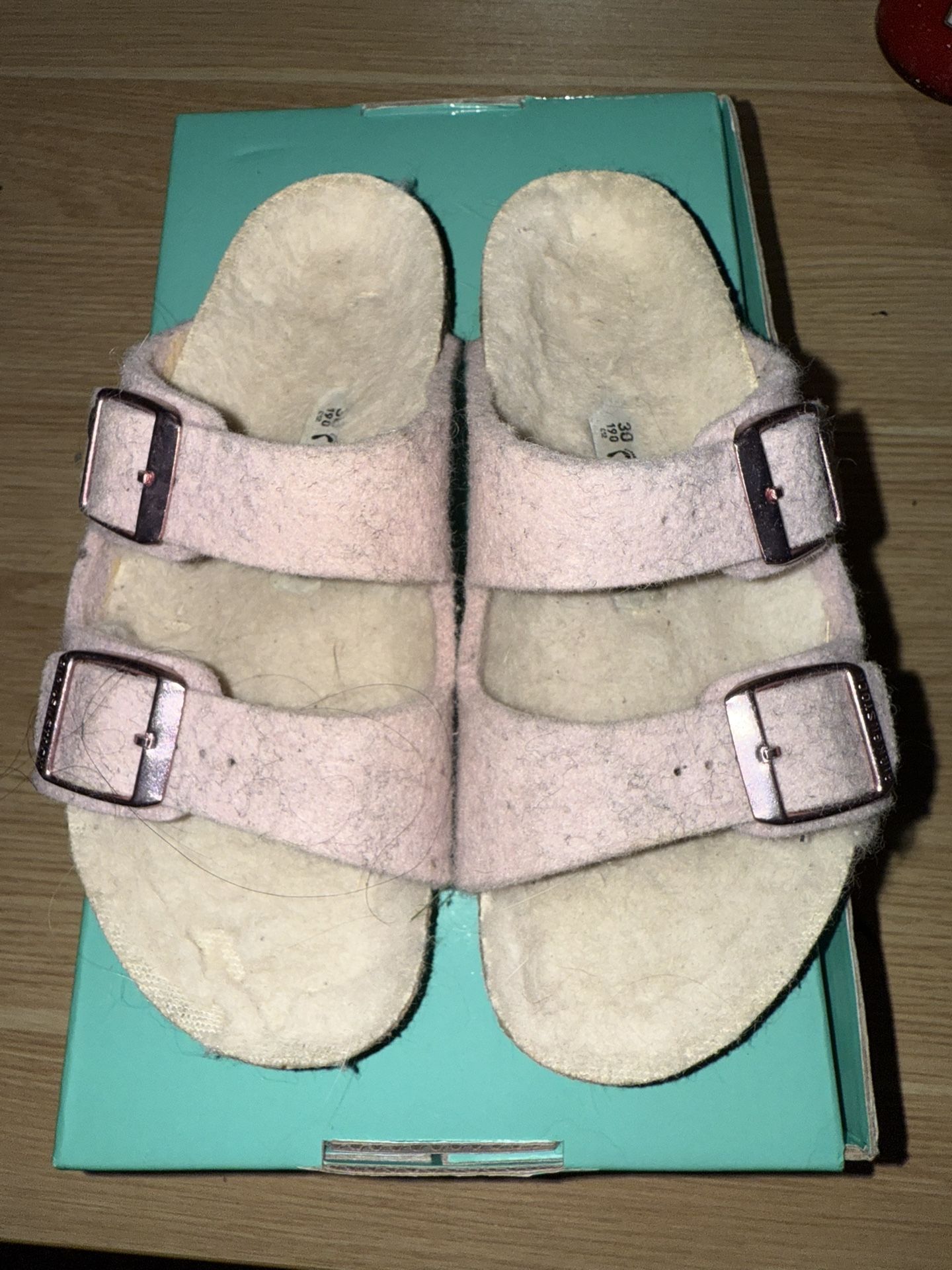 Girls Birkenstocks Size 12 To 12.5