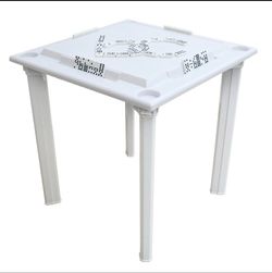 Mesa de domino desarmable y portable