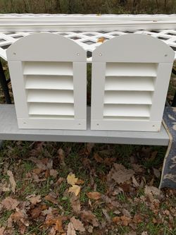 TWO EAVES VENTS. BRAND NEW. NEVER USED !  