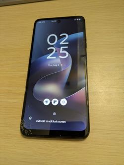 Motorola G 2026 with Cracked Screen