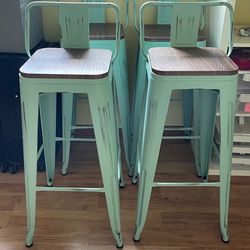 Bar Height Stools (4 Set)