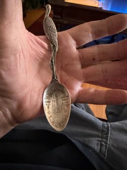 1960s Vintage baby spoon 925