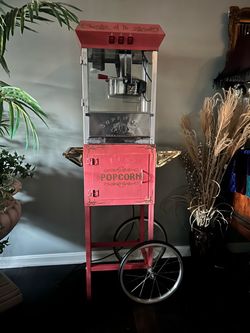 Vintage look popcorn maker