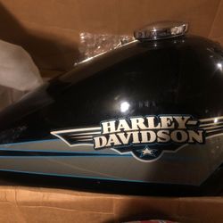 Harley Davidson fuel injected gas tanks